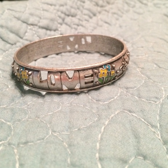 Silver Lucky Brand bracelet