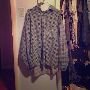 Brandy oversized flannel