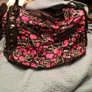Betsey Johnson duffle bag