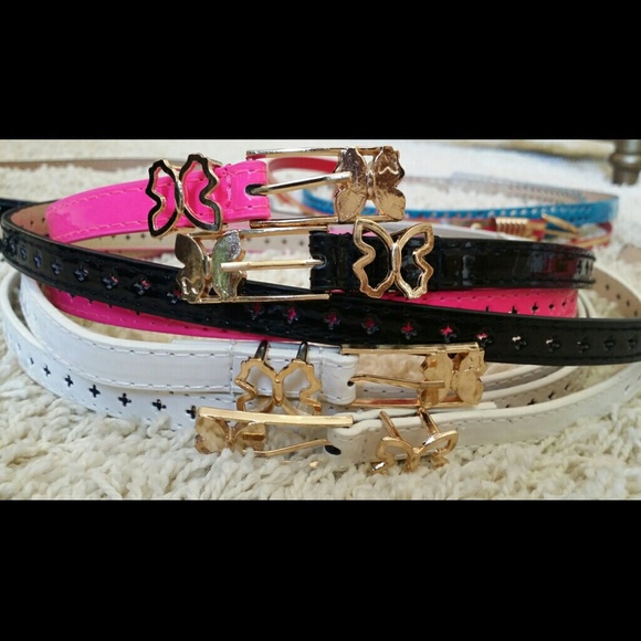 Bundle!  4 Butterfly belts