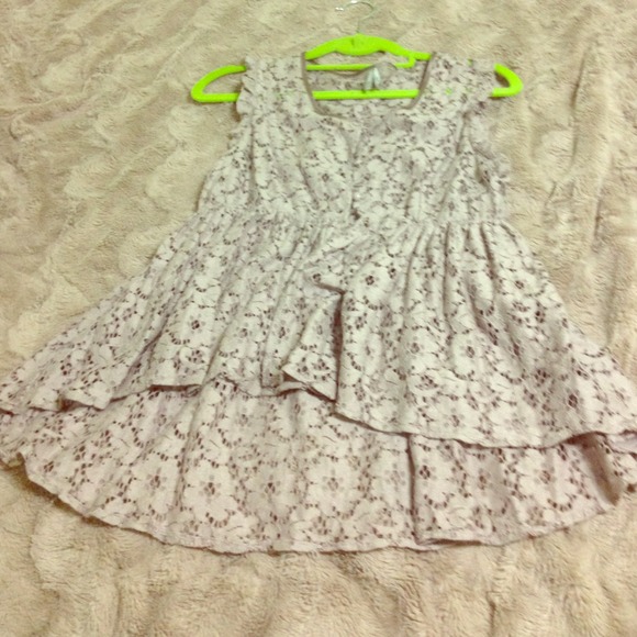 Lace coverup/top