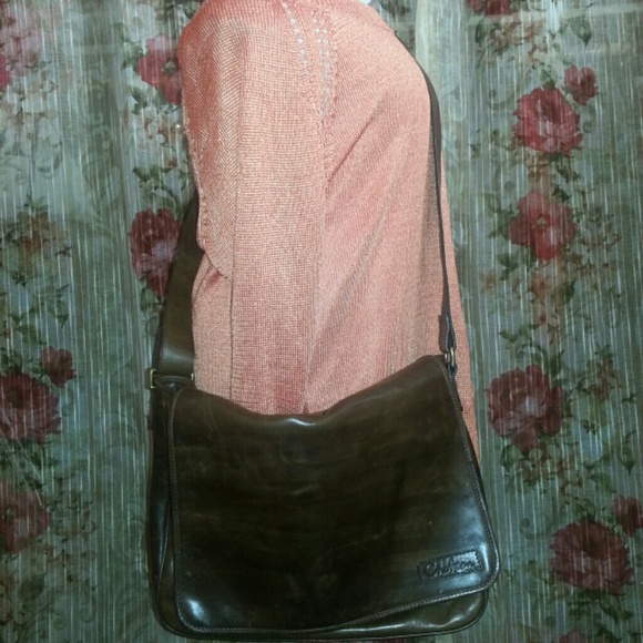 Leather Messenger Bag