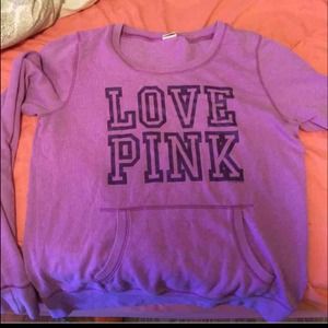 *****SOLD******Purple VS Pink sweatshirt