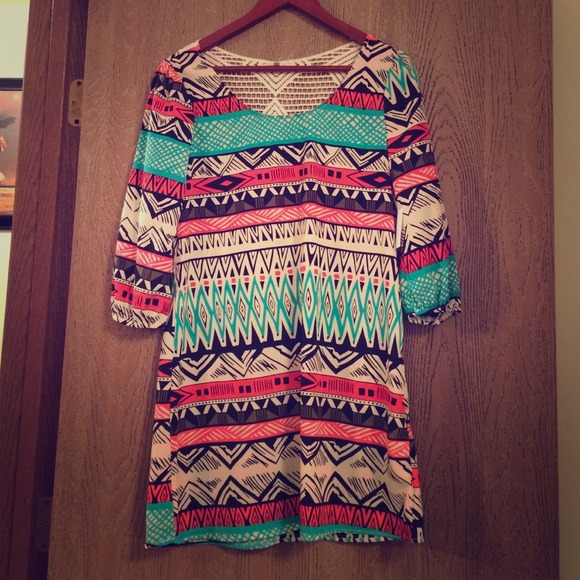 Brand new, never worn tribal dress!