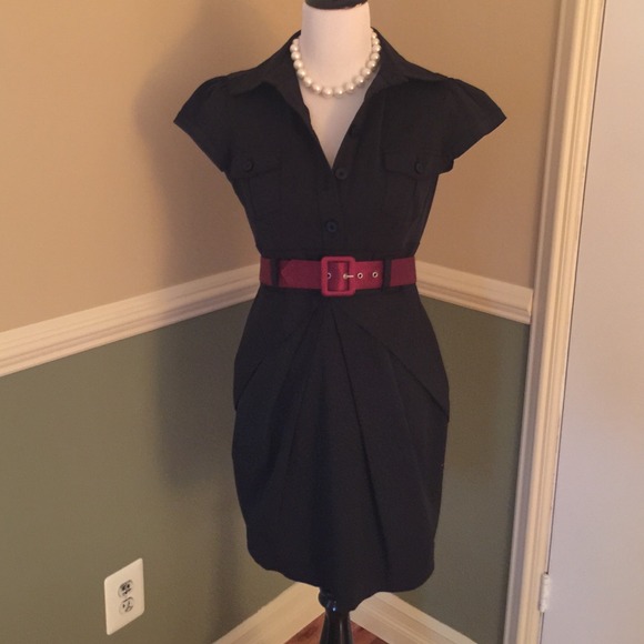 Sexy black dress