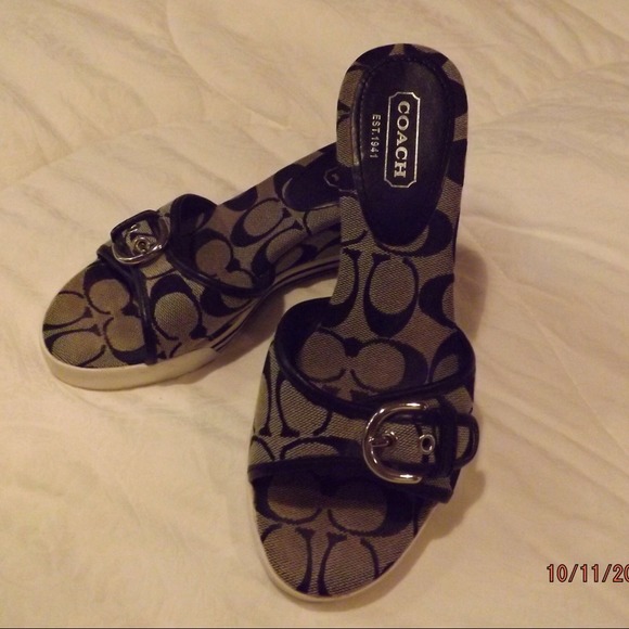 Coach Perry Wedge Shoes