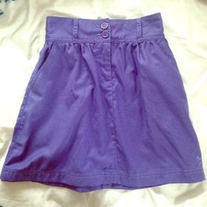 Lilu blue/purple periwinkle skirt