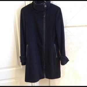 Black wool Calvin Klein Jacket