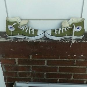 Converse All-Stars olive green