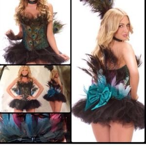 Trashy lingerie peacock