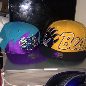 hornets and cal berkely snapbacks