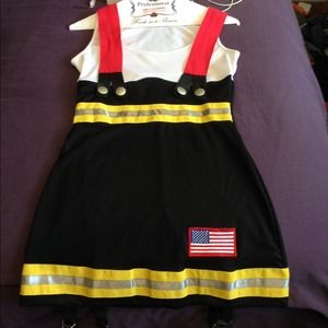 Halloween firefighter costume