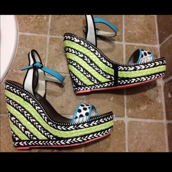 SOPHIA WEBSTER
'Lucita' Wedge Sandal size 9/39 - Picture 2 of 4