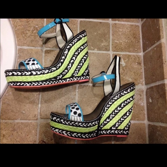 SOPHIA WEBSTER
'Lucita' Wedge Sandal size 9/39 - Picture 3 of 4