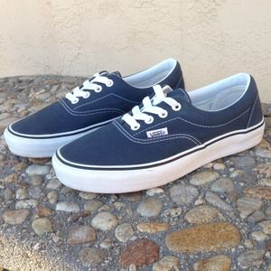 Navy blue women's vans size 7.5