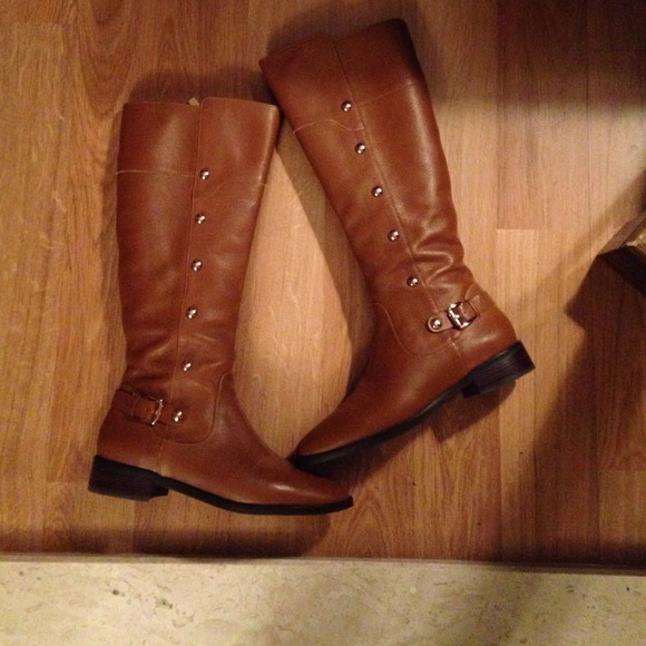 Michael Kors Boots - MAKE ME AN OFFER Cognac Michael Kors Riding Boots