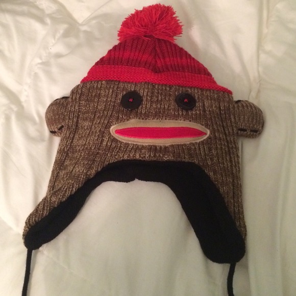 SOCK MONKEY HAT
