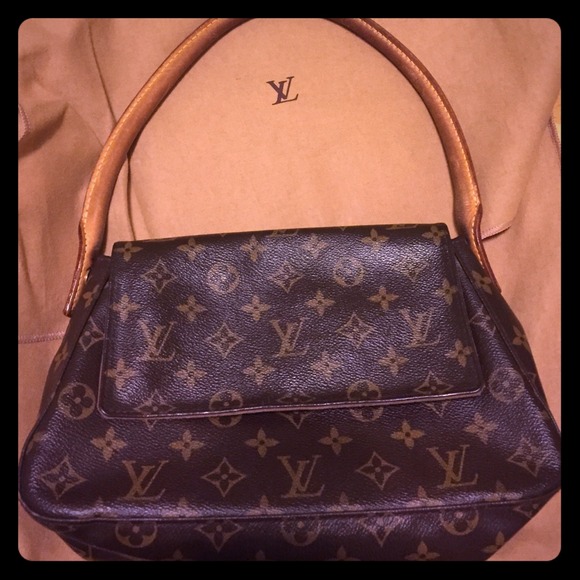 LV mini looping shoulder bag