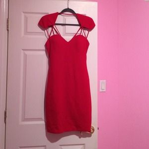 *SOLD* Guess Bodycon Capped Sleeve Dress