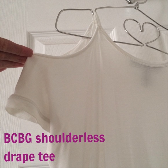 BCBG drapey tee