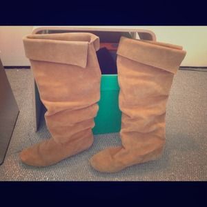 Nine West suede boots - perfect for fall!