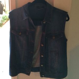 Forever 21 denim vest