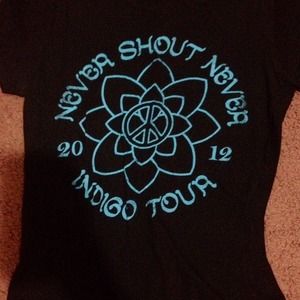 Never Shout Never 2012 shirt