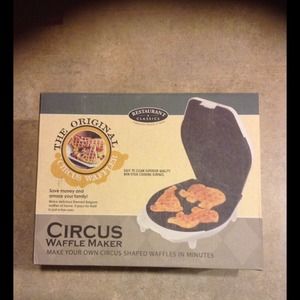 Cute Circus Animal Waffle Maker