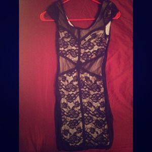 Black Lace H&M Dress