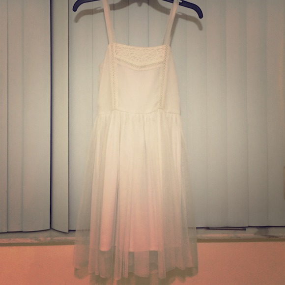 brand new white dress