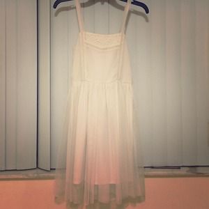 brand new white dress