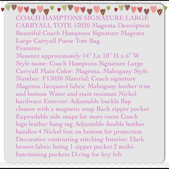 Large Coach Hampton - Picture 4 of 4