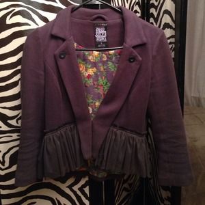 Free people blazer Size 2