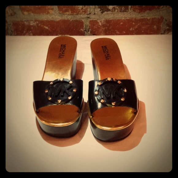 MICHAEL Michael Kors Patent Leather Sandals - NWOT