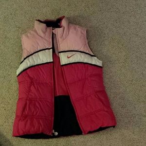 Nike puff vest!
