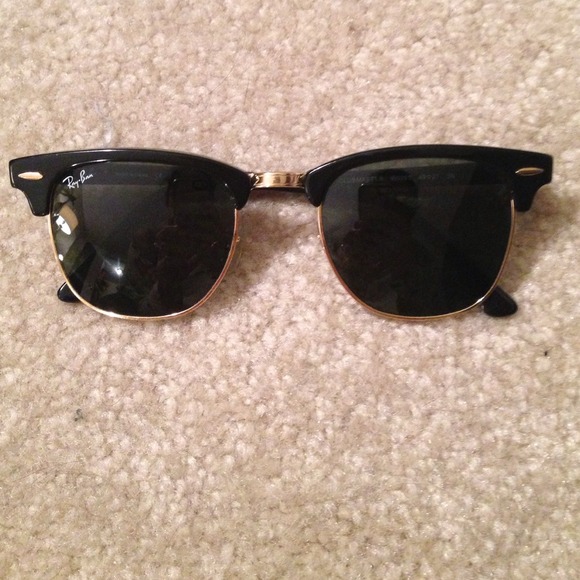 Ray-Ban Accessories - Black/gold RayBan Clubmaster