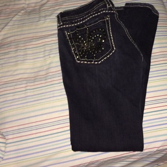 Miss me black skinny jeans.