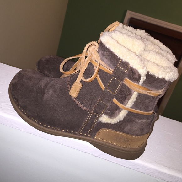 🚫SOLD ON VINTED🚫Suede brown uggs boots.