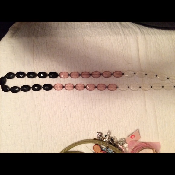 Ombré beaded necklace