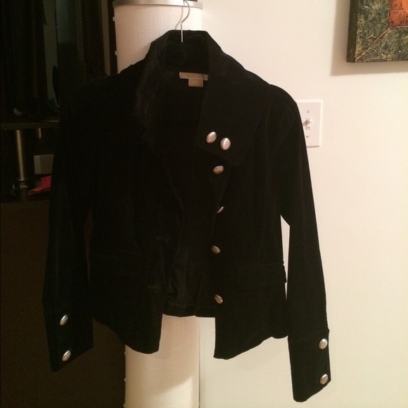 Michael Kors Black suede jacket