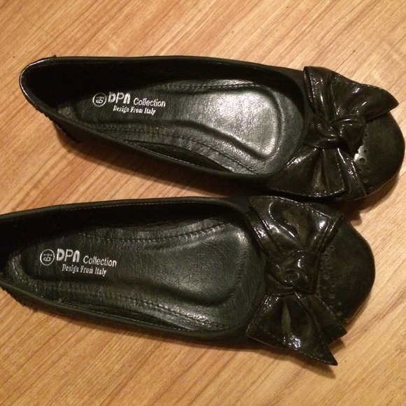 Black flats.