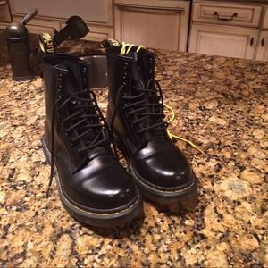 Practically new  black Dr. Martens
