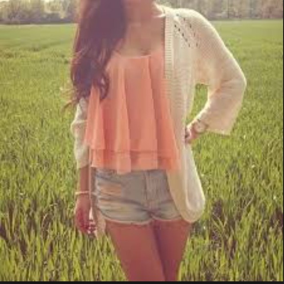 Ruffle floral tank top