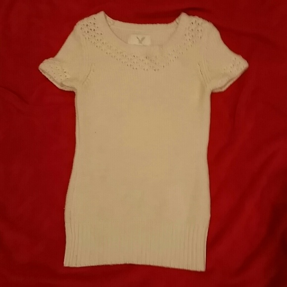 American Eagle wool and acrylic top
