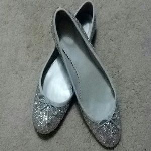 J. Crew Glitteri Ballet Flats