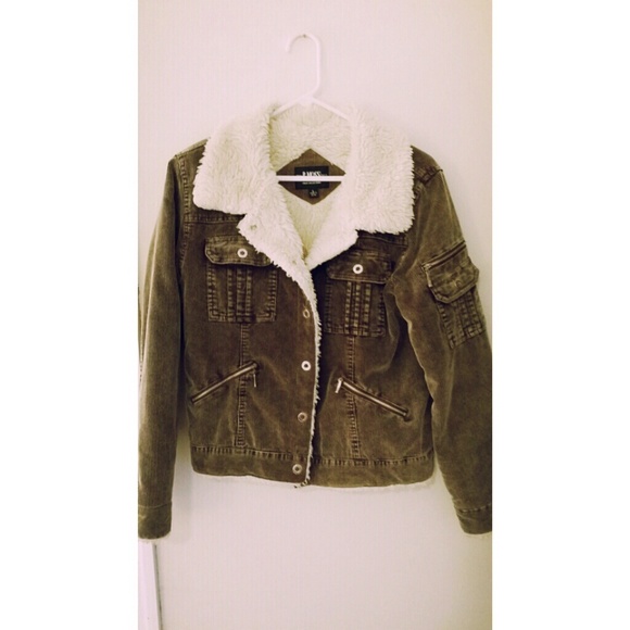 Brown corduroy jacket