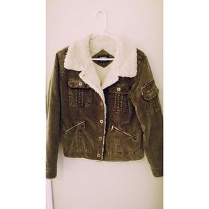 Brown corduroy jacket