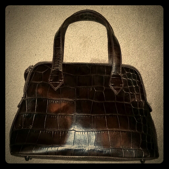 Small Brown leather handbag