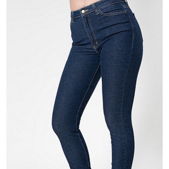 AA dark wash denim pencil Jean new size 25