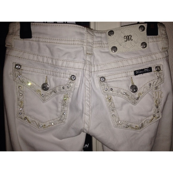 White Miss Me jeans skinny new bought the wrong sz